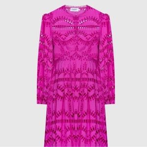 CHARO RUIZ KAIKA PINK DRESS